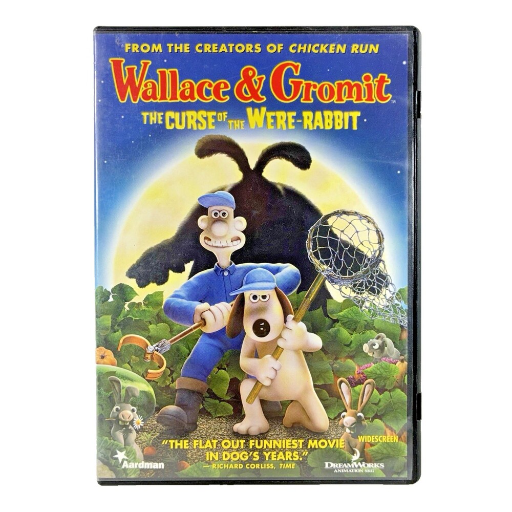 Wallace & Gromit: The Curse of the Were-Rabbit 2006 DreamWorks DVD Tested